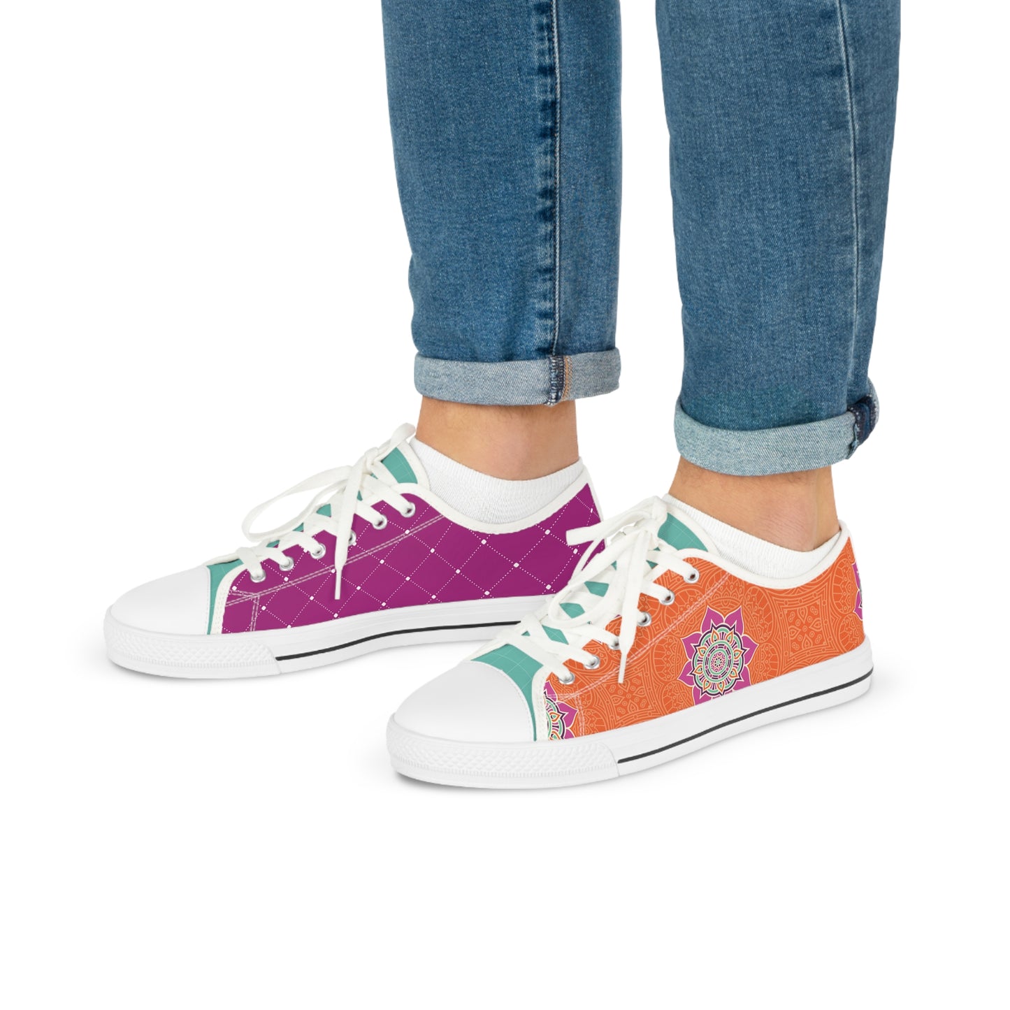 Bright Orange Mandala (Men)
