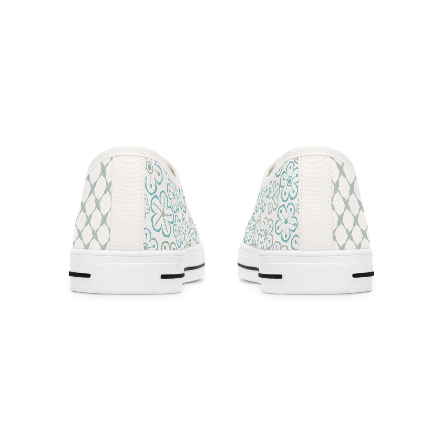 Teal Flowered Pattern (Women)