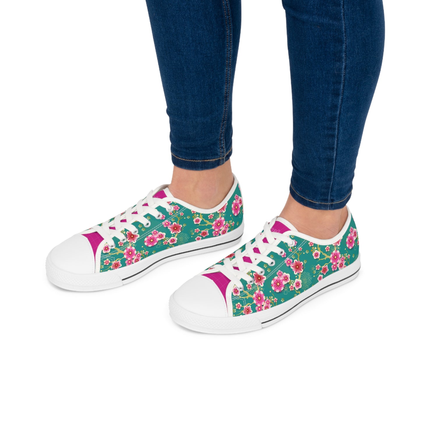 Fuchsia Green Blossoms - Full (Women)