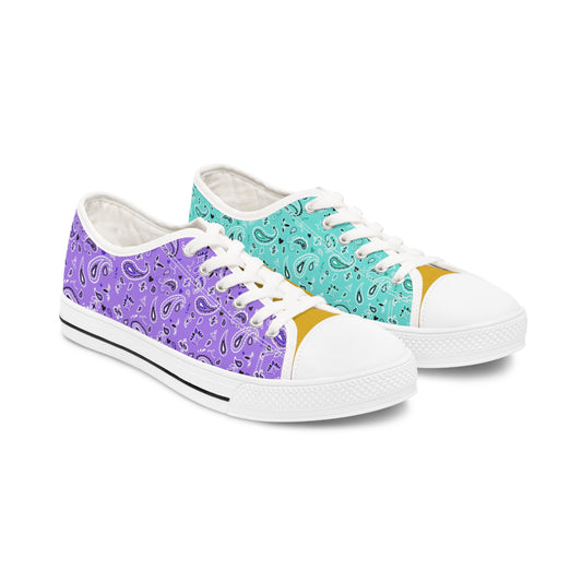 Purple Teal Paisley (Women)
