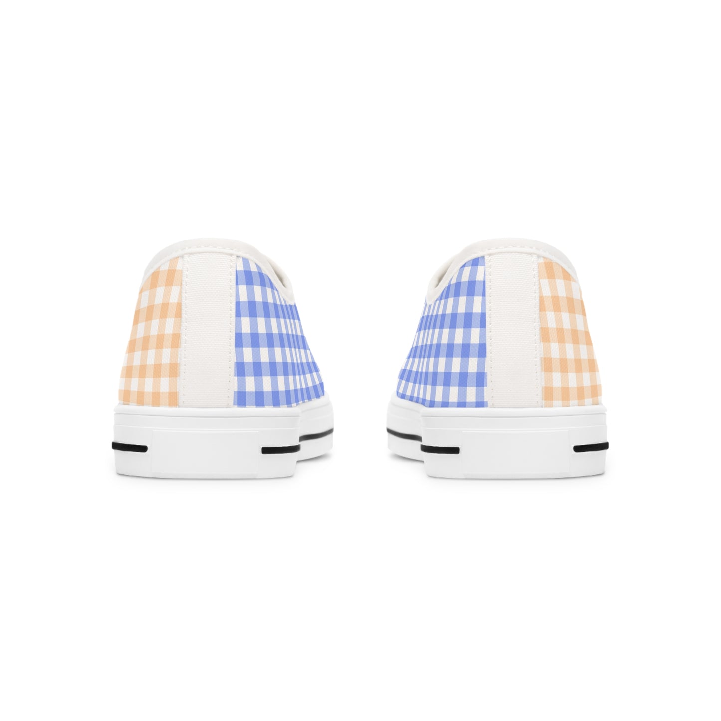 Gingham Peach and Blue (Women)