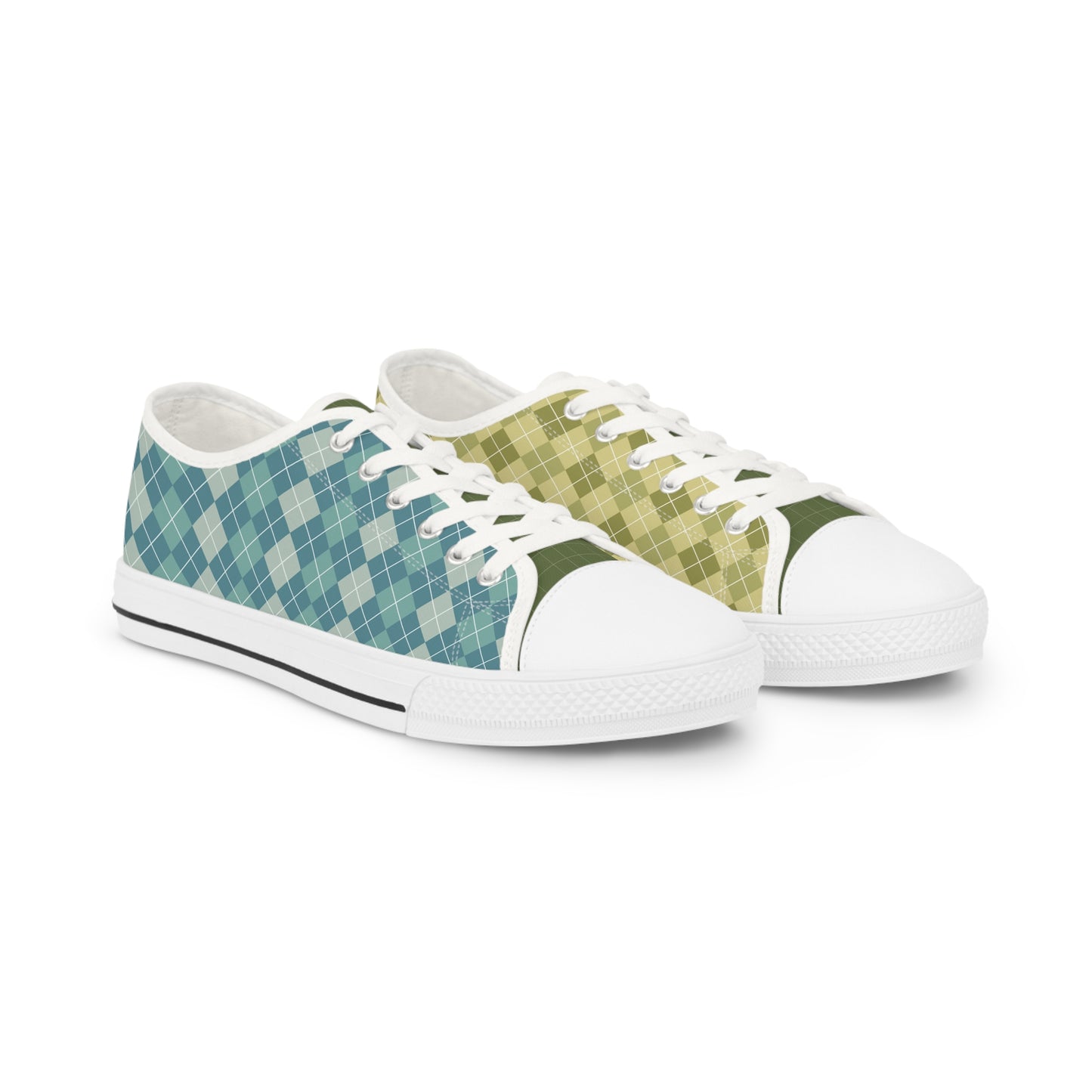 Blue Green Argyle (Men)