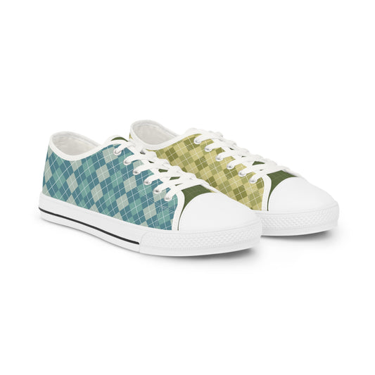 Blue Green Argyle (Men)
