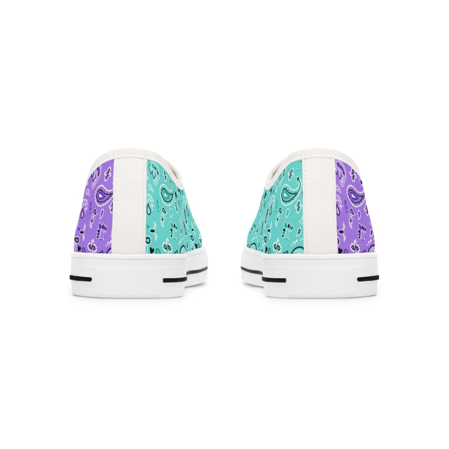 Purple Teal Paisley (Women)