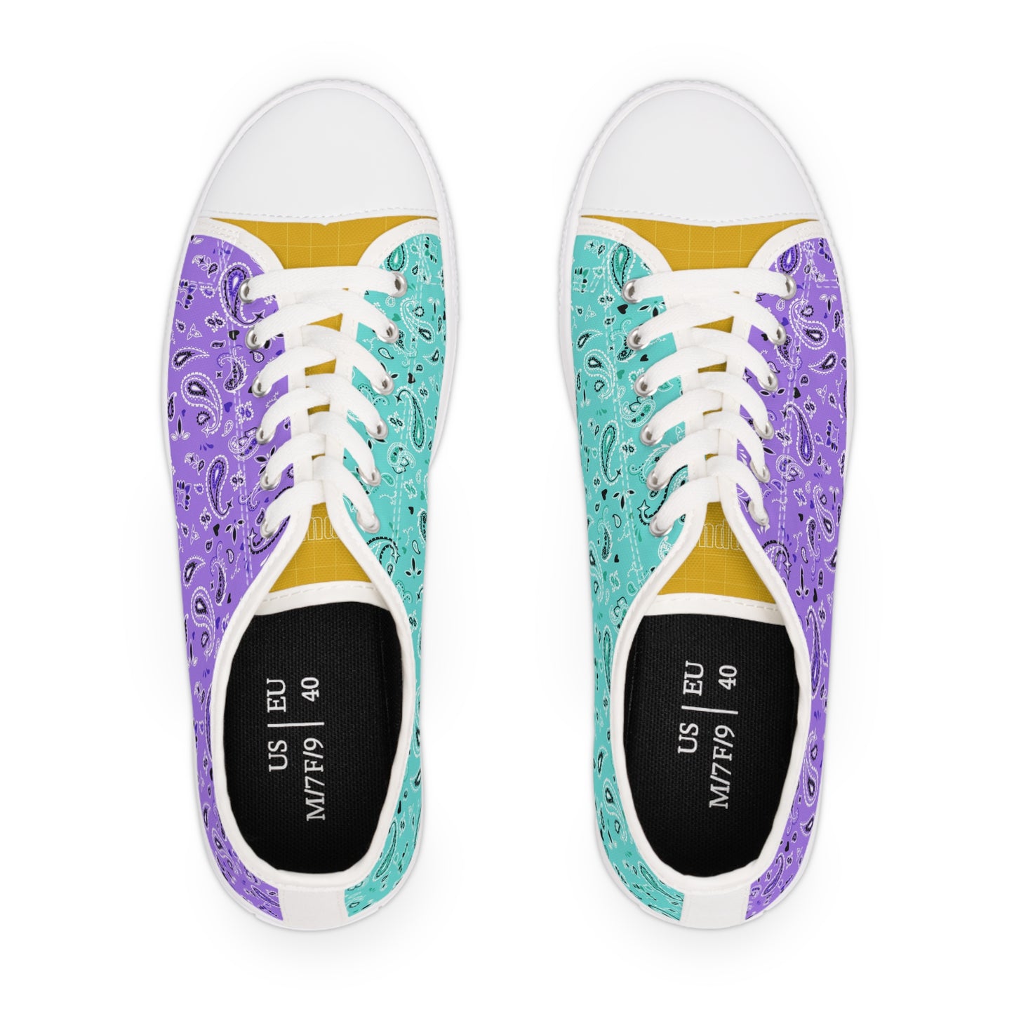 Purple Teal Paisley (Women)