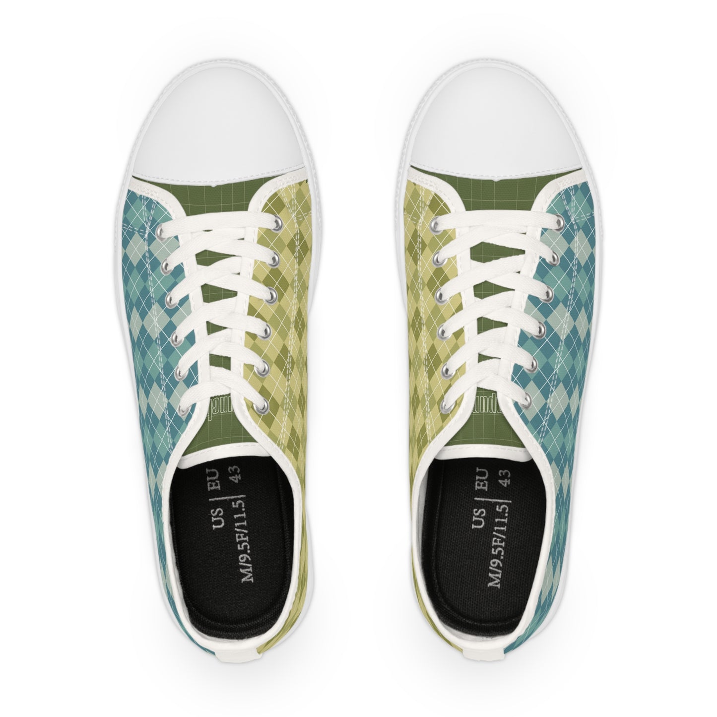 Blue Green Argyle (Men)