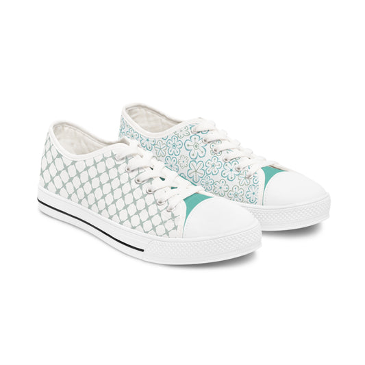 Teal Flowered Pattern (Women)